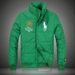 manteau hommes polo ralph lauren doudoune 2013 chaud big pony drapeau national brazil vert